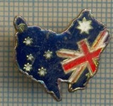 1822 INSIGNA - AUSTRALIA -HARTA SI DRAPEL -starea care se vede