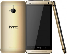 HTC One M8 2 Gold Auriu Amber Smartphone Nou Open Box Garantie Acte KitKat ! Livrare Gratuita ! foto