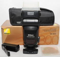 Blitz Nikon SB-800 excelent foto