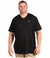 barbati Lacoste Big S/S Jersey V-Neck T-Shirt | 100% original | Livrare cca 10 zile lucratoare | Aducem pe comanda orice produs din SUA foto