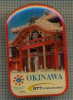 1785 INSIGNA - OKINAWA - KYUSHU-OKINAWA SUMMIT 2000 - NTT COMMUNICATIONS -TELECOMUNICATII -starea care se vede