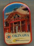 1785 INSIGNA - OKINAWA - KYUSHU-OKINAWA SUMMIT 2000 - NTT COMMUNICATIONS -TELECOMUNICATII -starea care se vede