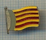 1818 INSIGNA INTERESANTA - DRAPELUL CATALONIEI -starea care se vede