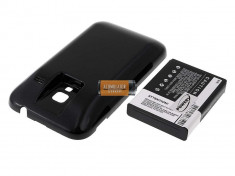 Baterie acumulator compatibil Samsung GT-S7500 2400mAh negru foto