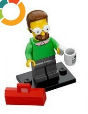 Figurina Lego The Simpsons Ned Flanders foto