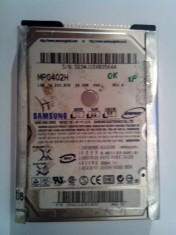 Hdd Laptop Samsung 40Gb IDE foto