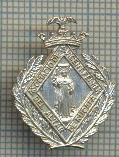 1812 INSIGNA RELIGIOASA - ASOCIACION CUARTE NORTE Y ADYACENTES -CLAVARIO DE HONOR - SPANIA-starea care se vede foto
