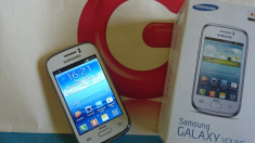 Cedez Abonament (Cosmote) Telekom Free L 15 EURO + telefon Samsung GALAXY Young Dual S6312 foto