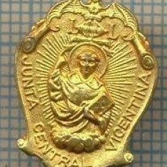 1819 INSIGNA HERALDICA INTERESANTA(cu talpa) - RELIGIOASA - JUNTA CENTRAL VICENTINA -starea care se vede