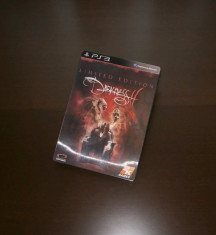 The Darkness II Limited Steelbook Edition PS3, extrem de rar, sigilat foto