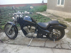 Motocicleta Honda Shadow. foto