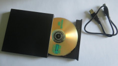 DVD Writer Extern USB Slim Dual Layer cs248 unitate optica externa DVD-RW EXTERN SLIM foto