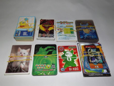 Mini colectii cartonase diverse - Pokemon - Ben 10 - Bakugan - Gogos - Bob foto