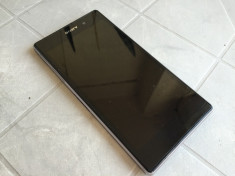 Sony Xperia Z1 16GB 4G Black stare f buna , NECODAT , original - 899 LEI ! Okazie ! foto