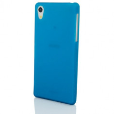 Husa albastra silicon Sony Xperia Z2 + folie protectie ecran + expediere gratuita Posta foto