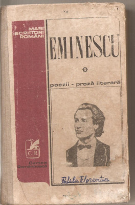 (C5261) POEZII, PROZA LITERARA DE MIHAIL EMINESCU, VOL. 1, EDITURA CARTEA ROMANEASCA, 1978 foto