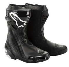 Cizme Strada Alpinestars Racing Supertech R Black foto