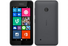 Nokia Lumia 530 Dark Grey Smartphone Telefon Nou Sigilat Garantie Quad Core ! Livrare Gratuita ! foto