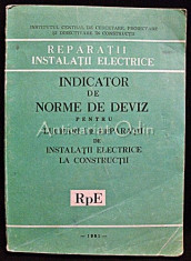 Indicator De Norme De Deviz RpE - INCERC foto