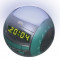 Radio cu ceas alarma si lampa Victronic 1232, lampa, baterie / 220V