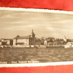 Ilustrata - Galati -Portul -Palatul Navigatiei , Ed. Eminescu -P.Bitir 1936