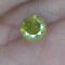 diamant natural galben taiat briliant rotund 0.36 ct