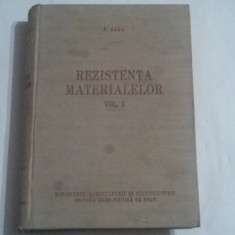 F.ZARA - REZISTENTA MATERIALELOR Vol.1.