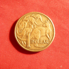 Moneda 1 Dolar 1985 Australia ,R.Elisabeta / cangur , bronz