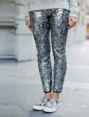 ISABEL MARANT POUR H&amp;amp;amp;amp;M PANTALONI SEQUIN foto