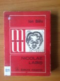 e3 Nicolae Labis - Ion Balu