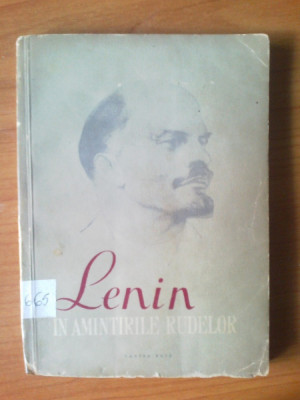 e3 Lenin in amintirile rudelor foto