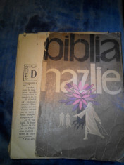 Biblia Hazlie 1962 foto