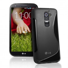 Husa LG G2 D802 TPU S-LINE Black foto