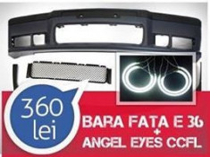 360 lei PRET PROMO *** Bara fata M3 BMW seria 3 E36 + angel eyes CCFL foto