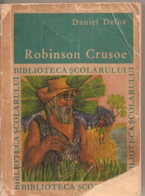 (C5209) ROBINSON CRUSOE DE DANIEL DEFOE, EDITURA TINERETULUI, 1969 foto