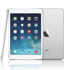 TABLETA APPLE IPAD AIR 16GB SILVER WHITE ALB WIFI+4G NOU SIGILAT NECODATA GARANTIE 24 DE LUNI PACHET COMPLET ! foto