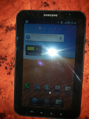 Tableta SAMSUNG GALAXY TAB GT-P1000, alba, 3G, impecabila, husa foto