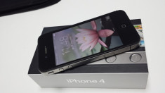 Vand IPhone 4, Black 8GB Neverlocked foto