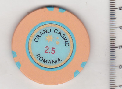 bnk sc Jeton Grand Casino Romania 2.5 foto