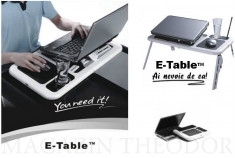 Masuta Masa laptop E-table (TRANSPORT GRATUIT) foto