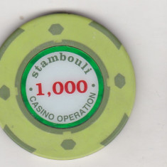 bnk sc Jeton Stambouli Casino Operation 1000