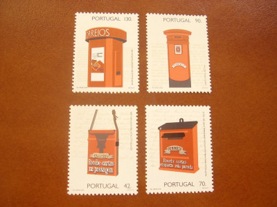 Portugalia 1993 posta cutii postale MI 1992-95 MNH foto