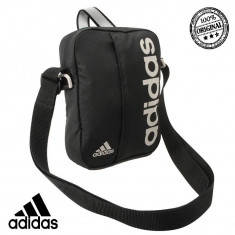 Geanta Adidas Essential Linear Organ Bag , Originala , Noua - Import Anglia - Dimensiuni W:15 H:21 D:4cm foto