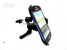 Suport auto grila ventilatie Samsung Galaxy S3 Mini i8190 + folie ecran foto