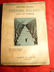 Rudyard Kipling - Patania Balenei -Ed. 1942 ,ilustratii foto