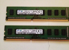 4GB DDR3 RAM 1600MHz pentru calculator, producator SAMSUNG sau Micron foto