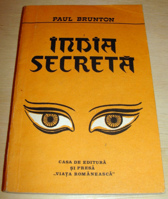 INDIA SECRETA - Paul Brunton foto