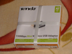 Adaptor wireless Tenda W311MI (150Mbps Mini Wireless USB Adapter | Licitatie la pret final | Transport gratuit foto