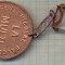 ATAM2001- Breloc 39 - LICEUL NICOLAE BALCESCU-BRAILA- LA MULTI ANI-20 -1961-1981