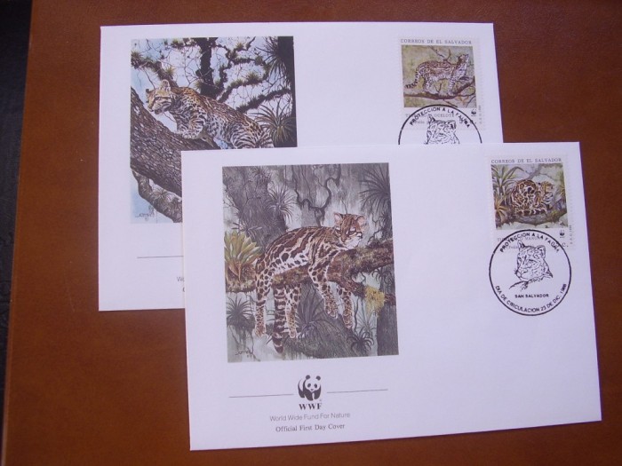 Salvador 1988 fauna MI 1734-37 FDC ( 4 plicuri )